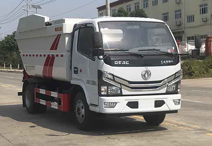 東風(fēng)多利卡自裝卸式垃圾車(chē)